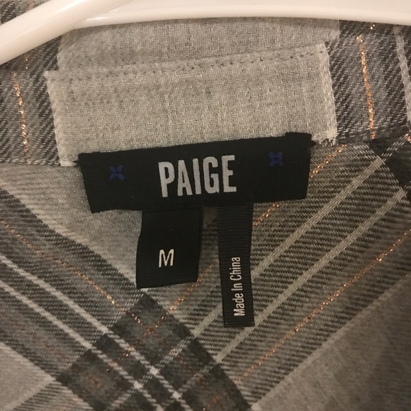 Paige denim adorable flannel - Picture 3 of 6